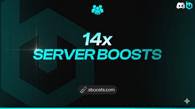 14x Server Boosts [ 1 month ]