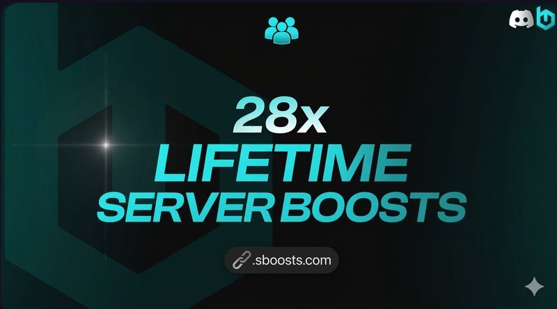 28x Server Boosts [ 1 Year ]