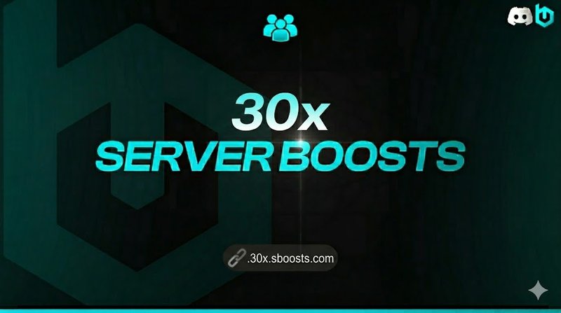 30x Server Boosts [ 1 month ]