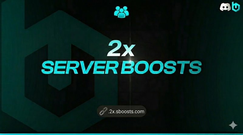 2x Server Boosts [ 1 month ]