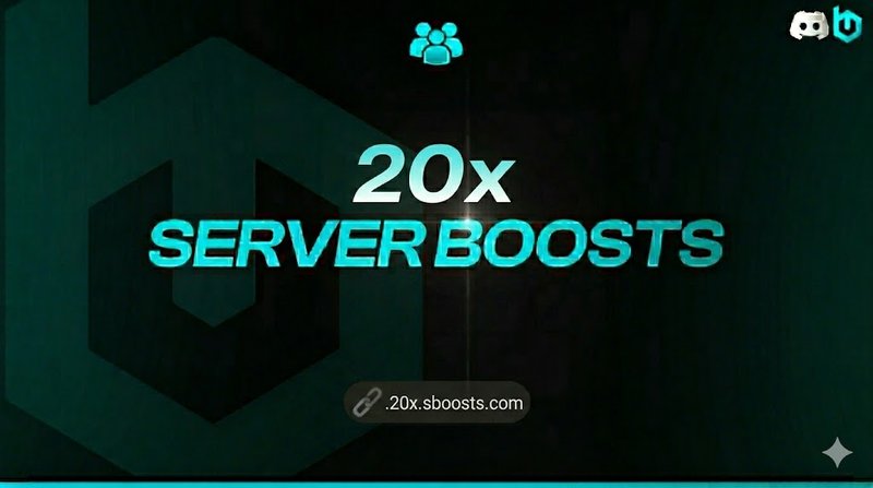 20x Server Boosts [ 1 month ]