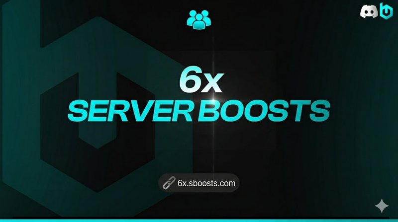 6x Server Boosts [ 1 month ]